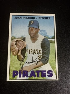 1967 TOPPS #602 Juan Pizarro Pittsburg Pirates Hi-# SP Razor Sharp Pack Fresh - Picture 1 of 13