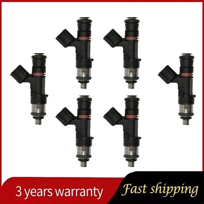 Inyector de combustible 12608632 6 piezas para GMC Acadia 2007-2008 y Saturn Outlook 3,6 L V6 Foto 1 de 4