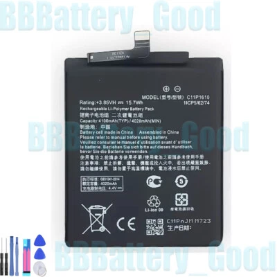 Battery For Asus Zenfone 4 Max Pegasus Mobile Phone C11P1610 ZB500TL X00KD New - Image 1 of 4