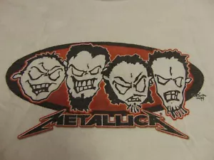 Rock T Shirt Vintage Authentic Rare ~ METALLICA FREE SHOWS Tours 2000 ~ Size XL - Picture 1 of 6