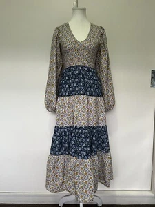 Sportsgirl dress 4 midi long sleeves fit & flare excellent condition item24 - Picture 1 of 18