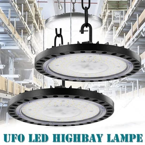 2x 100W UFO LED Iluminación de nave Foco de techo Foco de nave Lámpara industrial  - Imagen 1 de 10