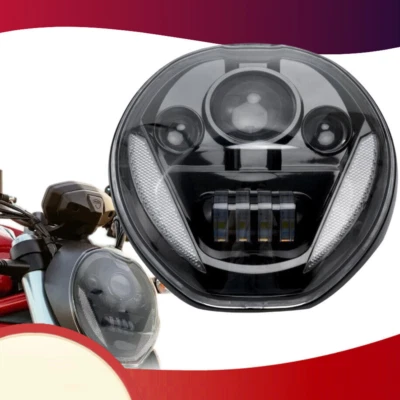 For Ducati Monster 821 / 1200 / 1200s 2018-2021 797 2019-2021 LED Headlight Lamp - Image 1 of 4