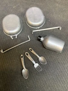 1964 GI JOE // 1960s Mess Kit Canteen Cutlery *READ* - Picture 1 of 8
