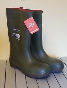 NEW Dunlop Purofort Multi Grip Boots ASTM F2413-18 M/I/C EH Mens Size 13 