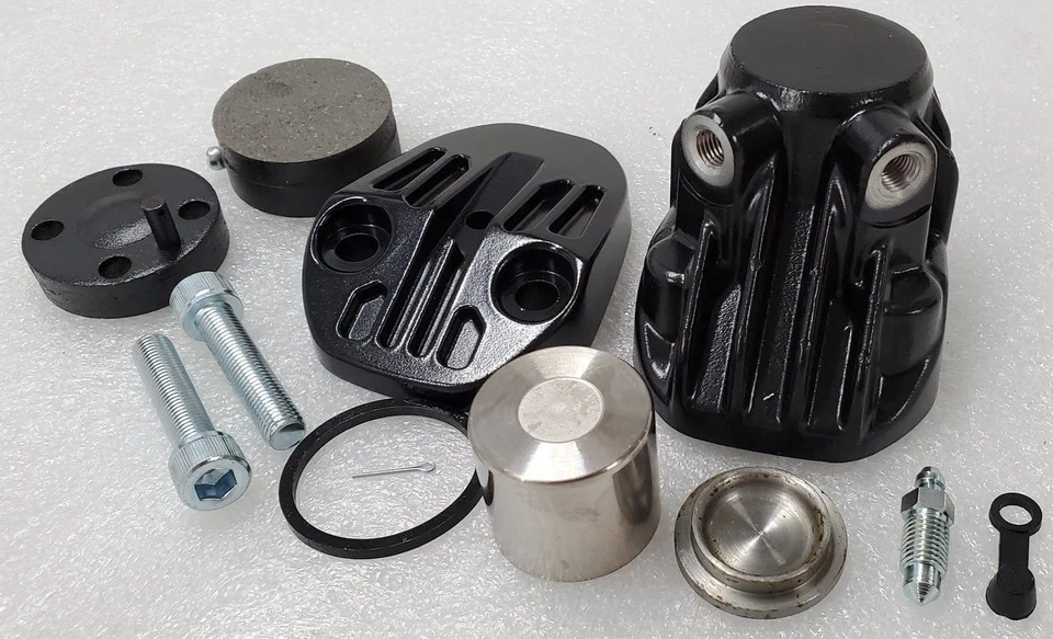 Honda 69-76 CB750 70-71 CB450 Front Brake Caliper Kit with Pads - Repro - Image 1 of 1