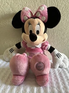 Disney Store Original, Authentic 19” MINNIE MOUSE Pink Dress Plush Stuffed Toy - Picture 1 of 24