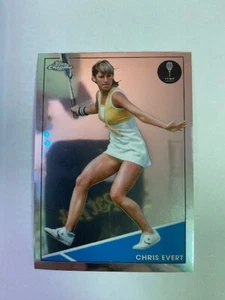 2021 Topps Chrome Tennis Base Card #99 Chris Evert - Picture 1 of 1