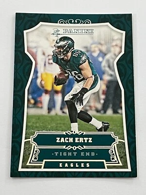 2016 Panini Football #182 - Zach Ertz - Philadelphia Eagles - Image 1 of 2
