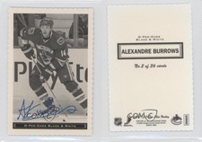 2012-13 O-Pee-Chee Black & White Alexandre Burrows #2