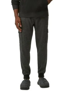 Bass Outdoor Herren Schwarz Melange The Atlantic Fleece Gefüttert Cargo Jogginghose Gr. XL - Bild 1 von 1