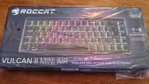 Roccat Vulcan II Mini Air - QWERTZ - Nero - Tastiera senza fili - Foto 1 di 2