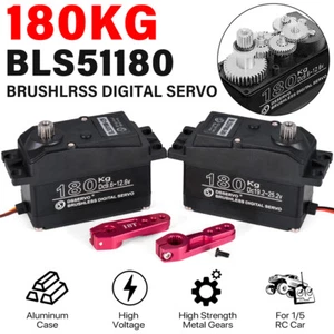 9IMOD 180kg Brushless Digital Servo 180°/270°High Torque for 1/5 RC Car Baja - Picture 1 of 26