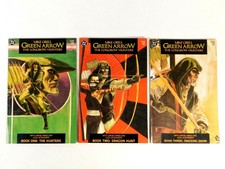 GREEN ARROW THE LONGBOW HUNTERS BOOK ONE, TWO, THREE MIKE GRELL LOT, RUN DC 1987