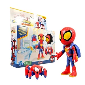 Spidey and His Amazing Friends Twist-E Bot Spin Spidey aktualisierter Anzug Actionspielzeug - Bild 1 von 7