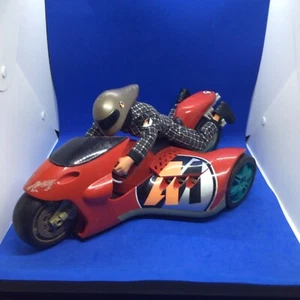 ACTION MAN 2000 MOTOR BIKE MOTO / MISSILE-TILT RACER WITH FIGURE AND OUTFIT - Picture 1 of 24