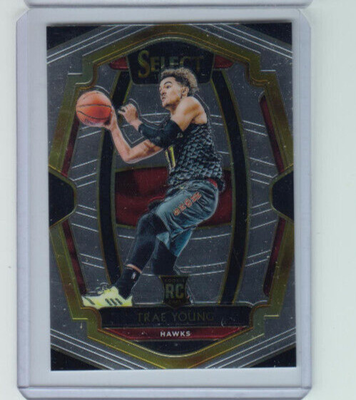 Trae Young 2018-19 Panini Select Premier Level Rookie Card #142