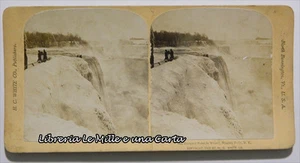 FOTO ORIGINALE _ VEDUTE STEREOSCOPICHE _H.C. WHITE _ NIAGARA FALLS 1902 U.S.A. - Bild 1 von 1