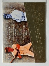 2007 Upper Deck Iron Men Lou Gehrig Cal Ripken Jr #IM32 HOF