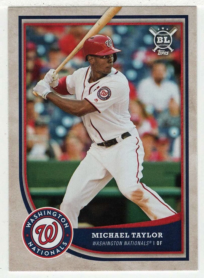 Michael Taylor - Washington Nationals - 2018 Topps Big League Baseball # 394 MT - Image 1 of 1