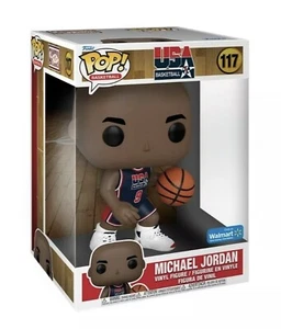 Funko POP! Jumbo: NBA - Michael Jordan (1992 Team USA Navy Uniform) 117 - Bild 1 von 7