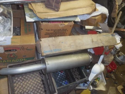 NOS BUICK RESONATOR 1970-72 LESABRE ELECTRA SINGLE&DUAL EXHAUST GM #1237266 - Image 1 of 3
