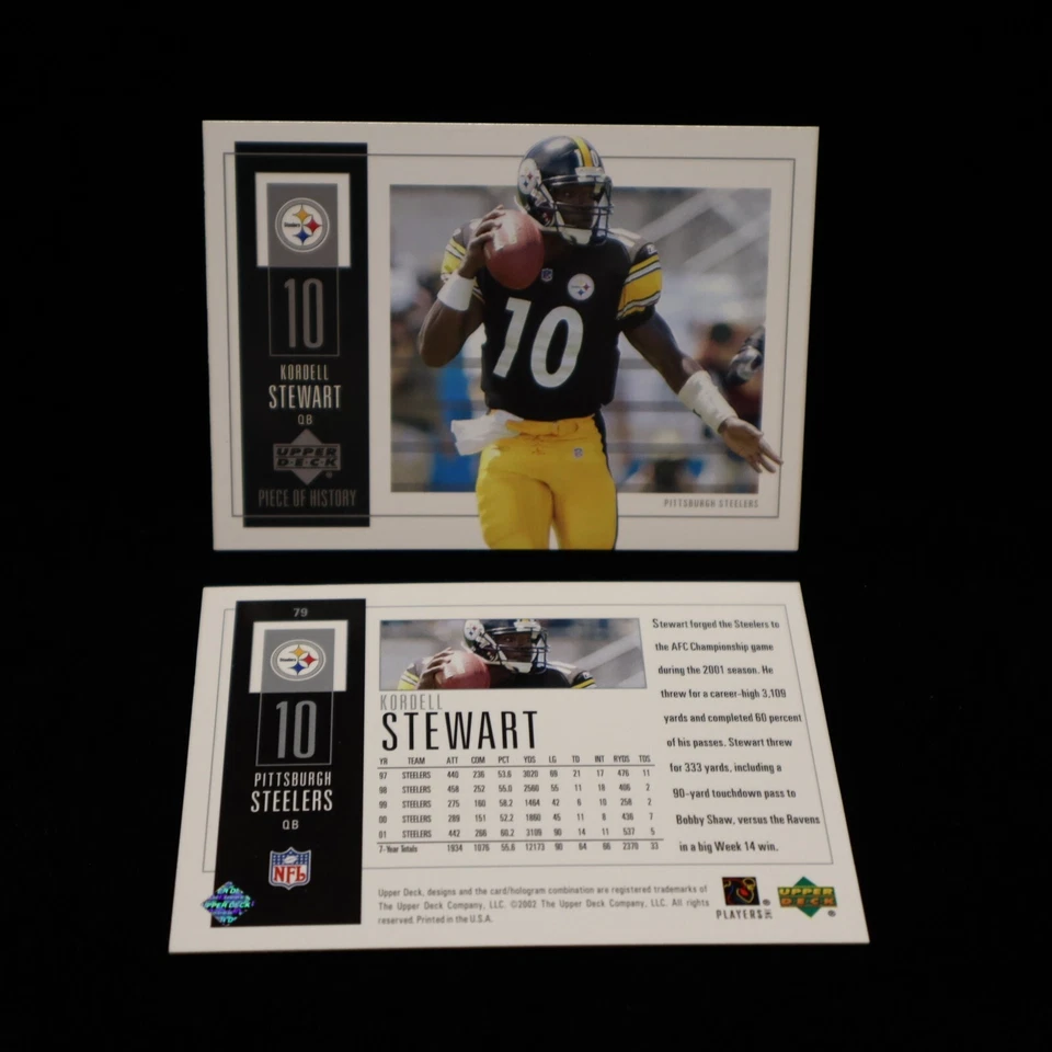 2002  Kordell Stewart    Pittsburgh Steelers Upper Deck  #79 - Image 1 of 1