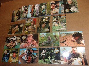2002 Dart Crocodile Hunter Steve Irwin Base Card Complete Fact Set 72 Cards Nice