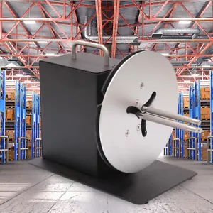 Automatic Label Tags Rewinder Adjustable Core Size Rewinding Machine 1-8 in/sec - Picture 1 of 11