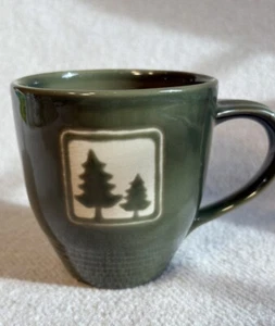 Crossroads San Francisco Tree Mug Rustic Cabin Woods Decor Coffee Tea Cup - Picture 1 of 9