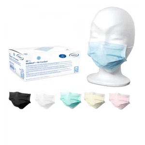 MaiMed® – FM Comfort Medizinische Gesichtsmaske, 3-lagig, blau, 4 x 50 Stück - Bild 1 von 1
