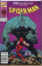 Spider-man 1990 series # 31 UPC code very fine comic book