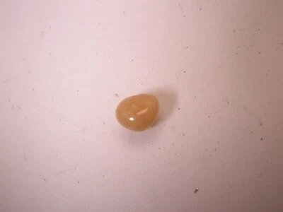 Polished Blonde Agate Design Vintage TINY SMALL Tie Tack Lapel Pin s98 - Image 1 of 4