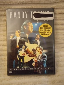 New - Randy Travis - Live: It Was Just a Matter of Time (DVD, 2001, Widescreen) - Picture 1 of 3