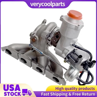 Подходит для Audi A4 A5 VW 2.0 TFSI 2009 2010 2011 2012 Quattro 06H145702G турбонагнетатель - Изображение 1 из 4