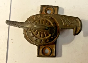 VIKTORIANISCHE DEKORATIVE GUSSEISEN VERRIEGELBARE TÜRRIEGELUNG 2" (304) - Bild 1 von 6