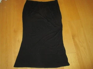 Evans black jersey skirt pull on size 24 - Picture 1 of 4