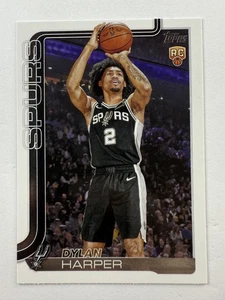 2025-26 Topps NBA Dylan Harper No. 2022 Rookie (RC) - San Antonio Spur - Bild 1 von 3