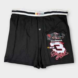 Vintage NASCAR Dale Earnhardt Boxer Shorts Men’s L #3 Goodwrench Black Racing - Picture 1 of 8
