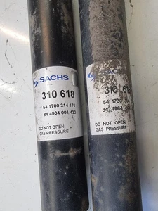 2x Mercedes W203 W209 Stoßdämpfer Hinten SACHS 310 618 Satz PAAR - Bild 1 von 3