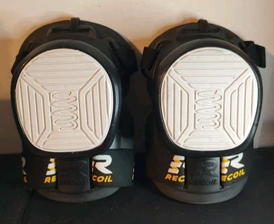 Rodilleras de trabajo de retroceso cargadas por resorte equipo de construcción ajustable de alta resistencia Foto 1 de 4