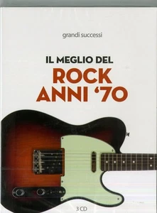3 Cd IL MEGLIO DEL ROCK ANNI '70 GRANDI SUCCESSI ORIGINALI box nuovo digibook - Foto 1 di 1