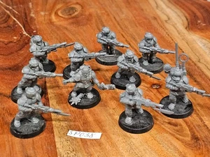 Warhammer 40k 40.000 Astra Militarum Cadian Shock Troops x10 SP038 - Bild 1 von 24