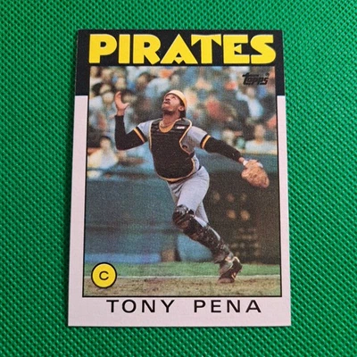 Tony Pena #260 Pirates Topps 1986 Baseball Trading Card   --22 - Image 1 of 2