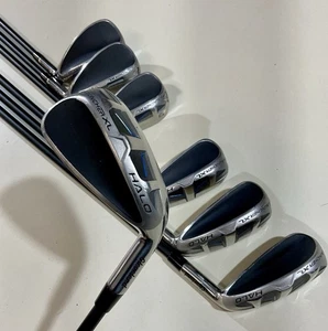 MINT Cleveland Launcher XL HALO IRON SET 5-DW-PW Projext X CYPHER Sixty 5.5 R VG - Picture 1 of 15