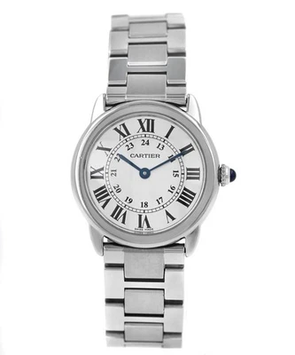 Cartier Ronde Solo W6701004 2933 Stainless Steel 29MM Ladies' Quartz Watch - image 1 of 4