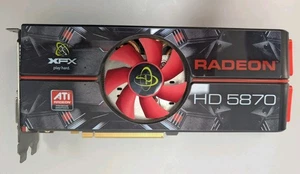 XFX ATI Radeon HD 5870 1 GB GDDR5 SDRAM PCI Express 2.0 Graphics Card - Picture 1 of 3