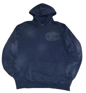 Beyoncé 16 Carriages Pullover Hoodie XL Blue Cowboy Carter Tour Merch NEW *flaw - Picture 1 of 8