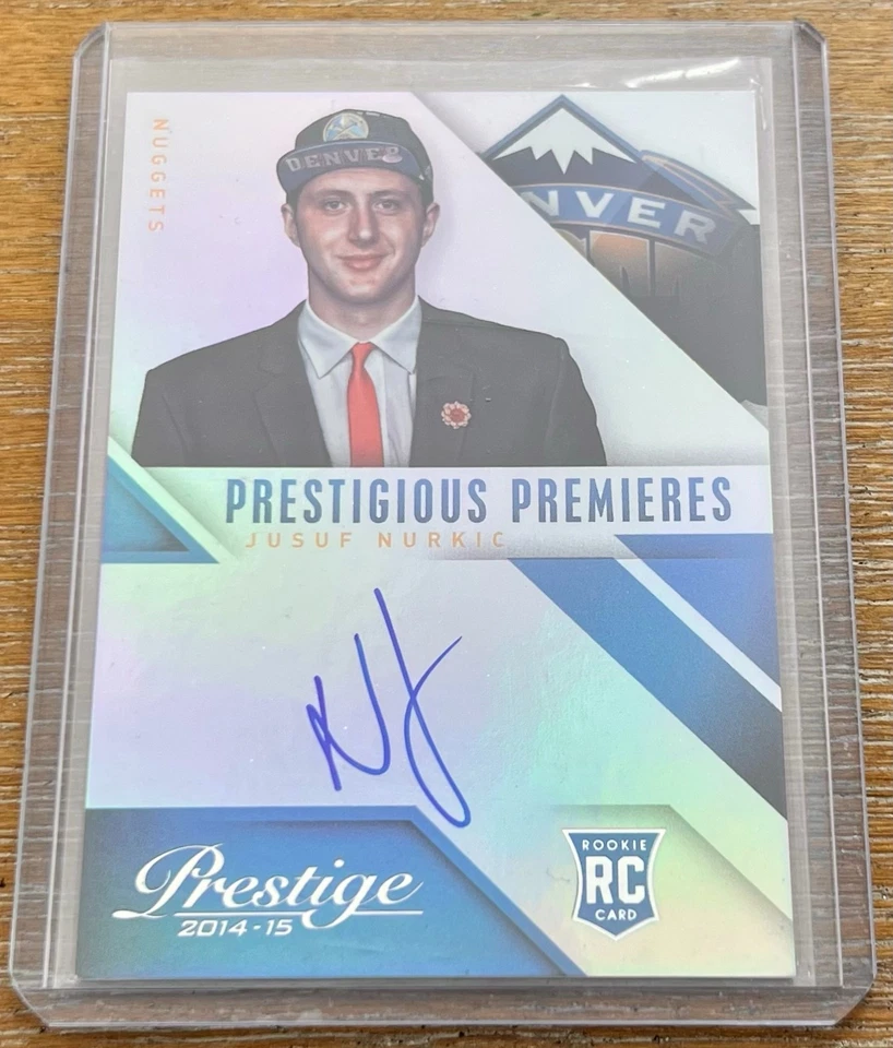 JUSUF NURKIC 14-15 Panini Prestige Plus ¡PRESTIGIOSOS ESTRENOS AUTO RC NOVATO! Foto 1 de 1