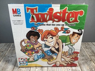 Twister Game - MB Games 2004 - The Game That Ties You Up In Knots! - Unopened - Image 1 of 4
